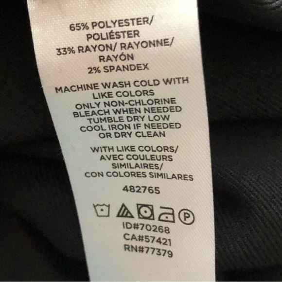 Ann Taylor Tie-Waist Wide Leg Crop NWT - Picture 7 of 8